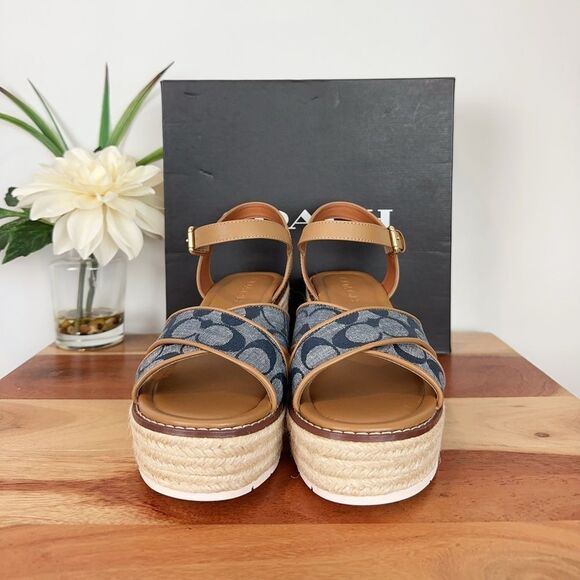 NWT coach Kimberly Espadrille size US7.5B - Picture 4 of 10